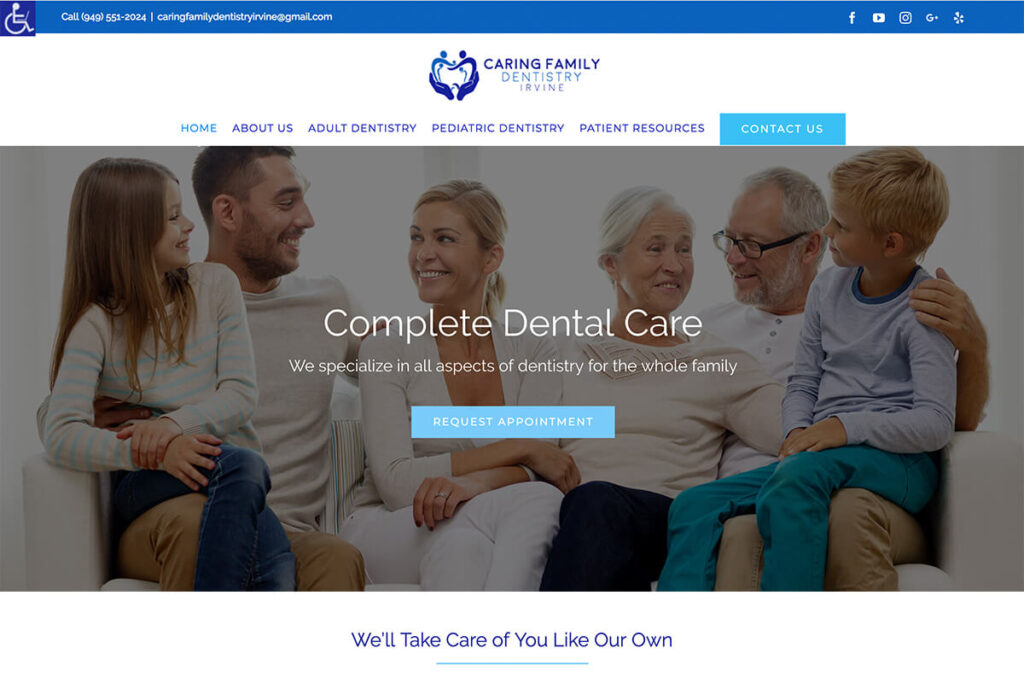 Maxeemize - Orange County Online Marketing - Irvine Dental Website Design