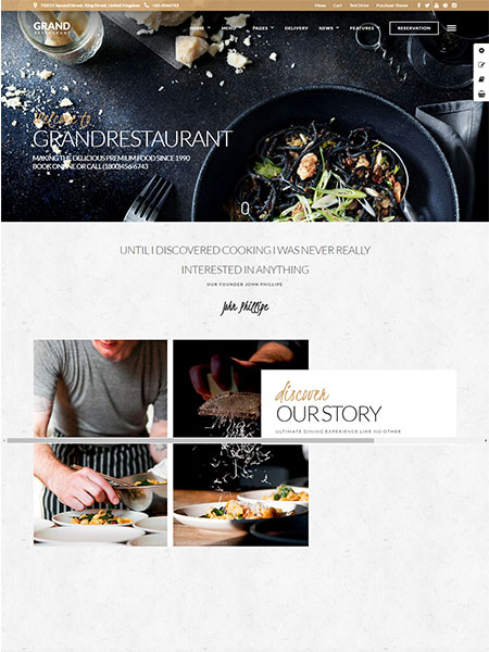 Maxeemize Online Marketing-Restaurant Website Design