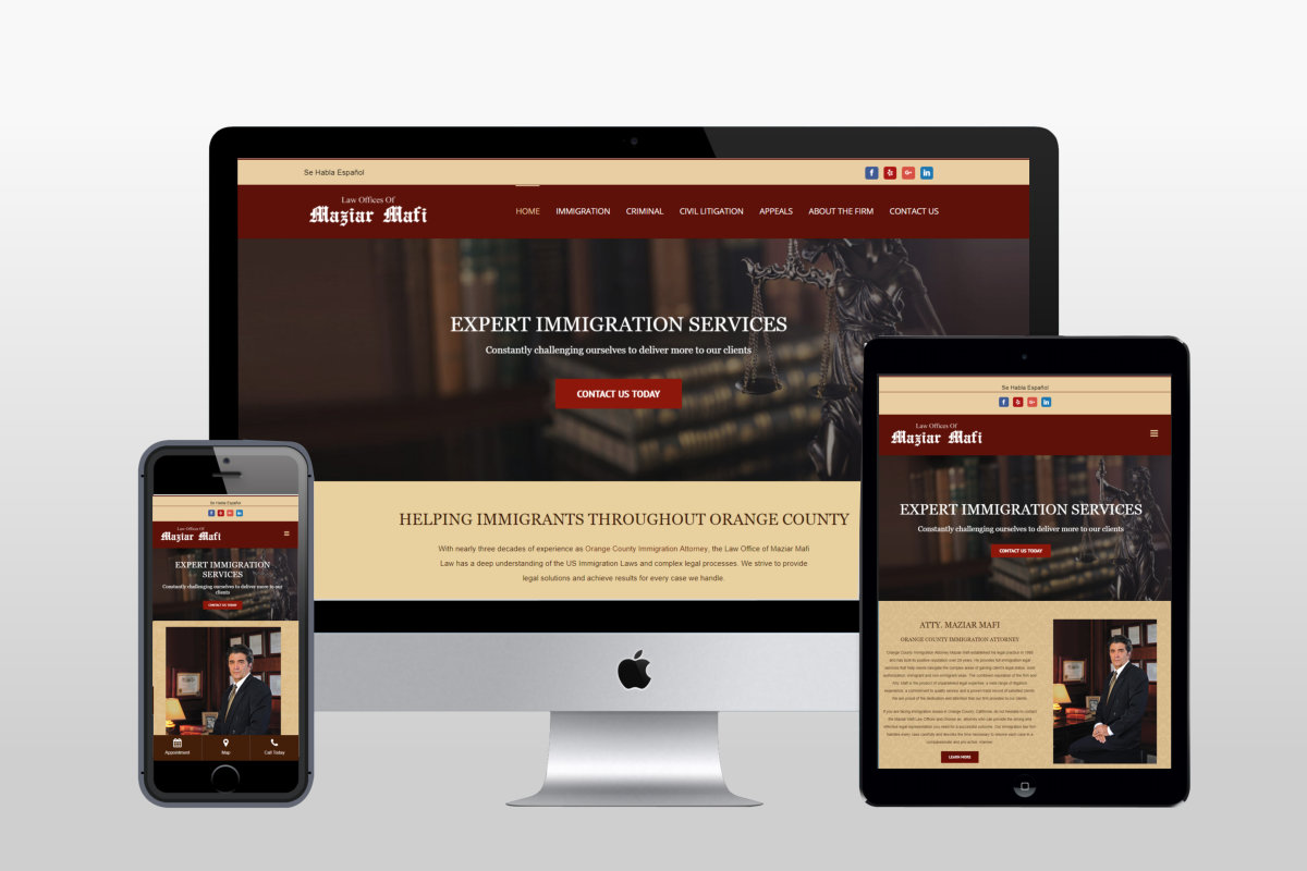 Maxeemize Online Marketing Case Study Law Firm Website Design and SEO